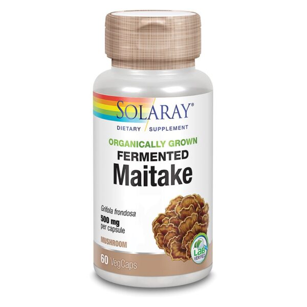 Solaray Maitake 500mgr 60 Unidades
