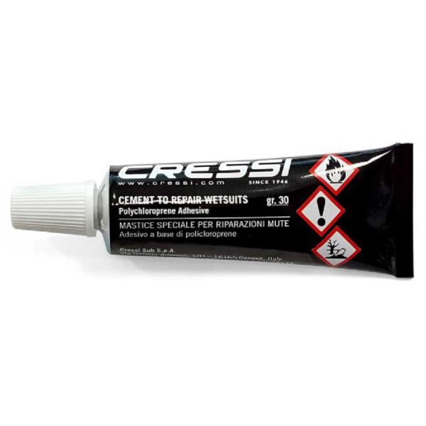 Cressi Tubo De Cola De Neoprene 30 g 12 Unidades