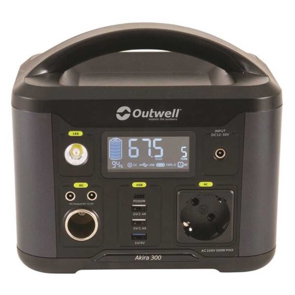 Outwell Alimentador De Transformador De Bateria Akira 300W - Imagem 2