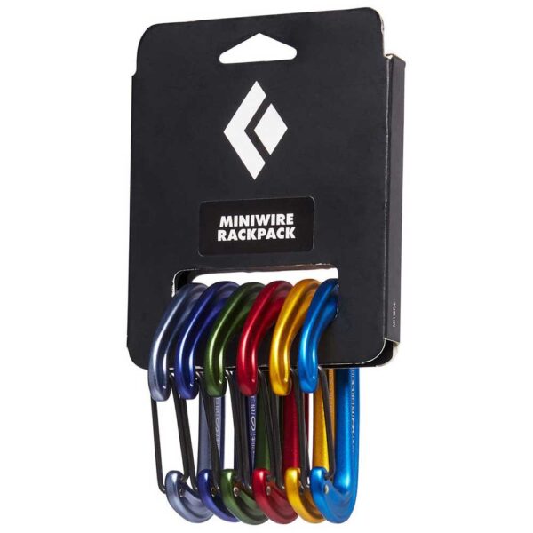 Black diamond Mosquetão Mini Wire 6 Unidades