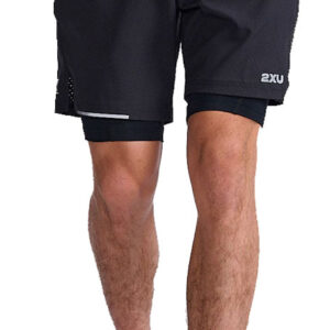 2XU Aero 2 em 1 7 polegadas - Shorts de corrida