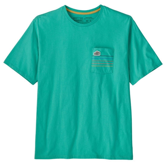 Patagonia Line Logo Ridge Stripe Org T com Bolso