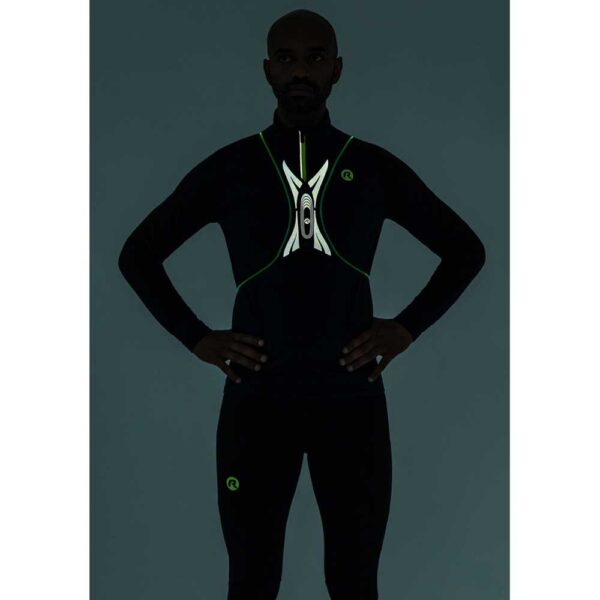 Rogelli Colete De Corrida Reflexivo Spider Led - Imagem 4