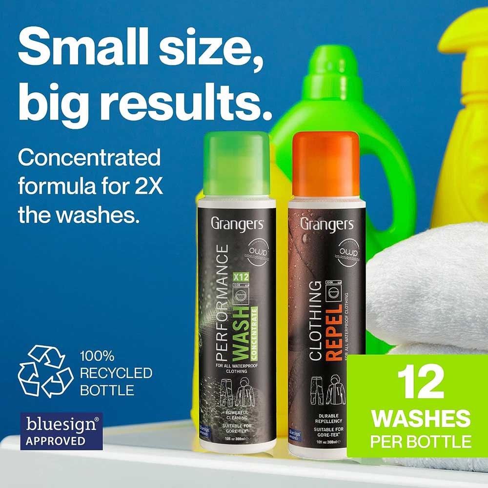 Grangers Limpador E Repelente De água Performance Wash + Clothing Repel 300ml - Imagem 2