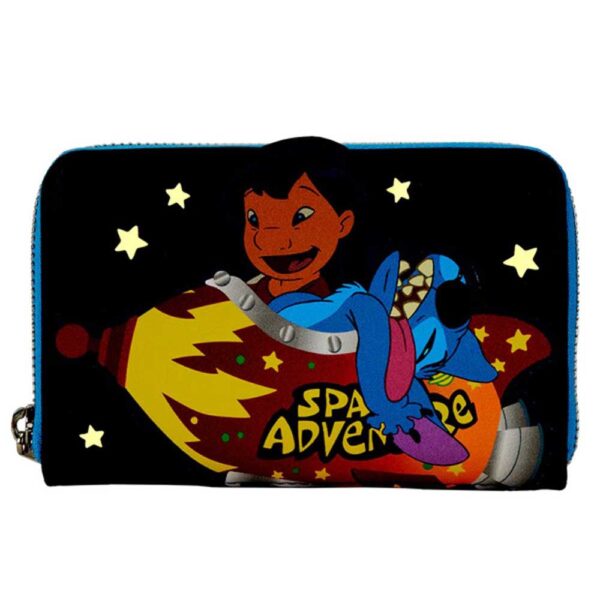 Loungefly Carteira Lilo E Stitch Space Adventure Disney - Imagem 3
