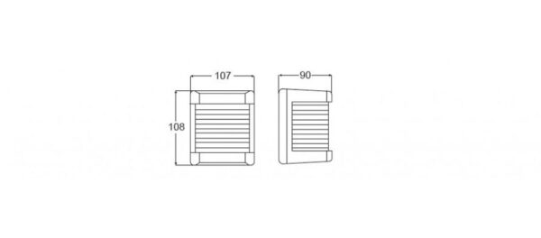 Hella marine Luz Bicolor 2984 12V 25W - Imagem 2