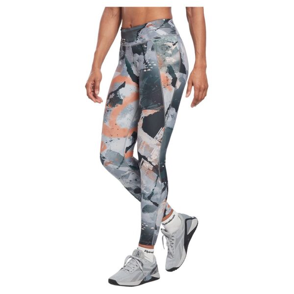 Reebok Leggings Lux Allover Print Bold