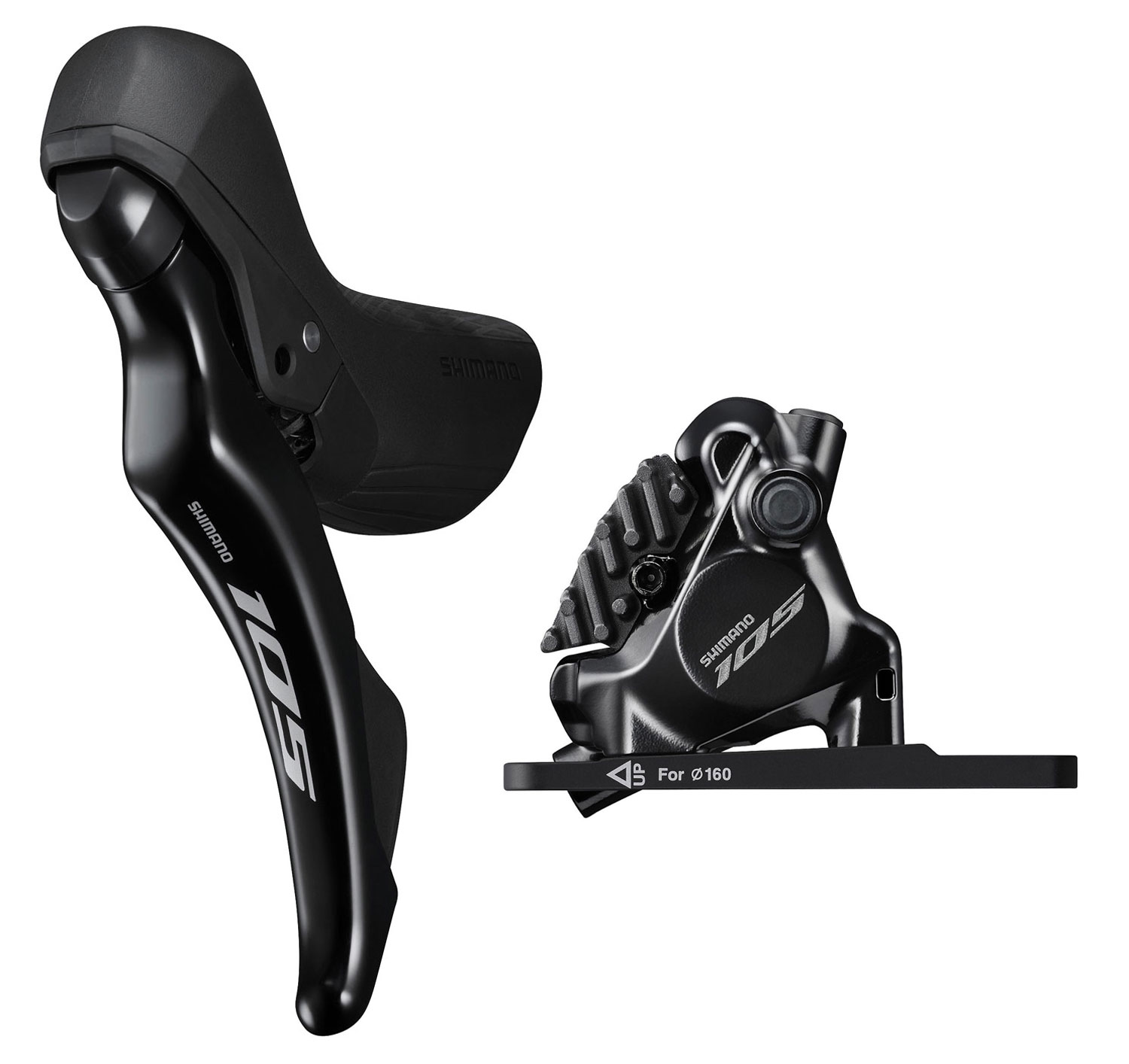 Shimano 105 ST-R7120+BR-R7170 2-speed Disc Brake left