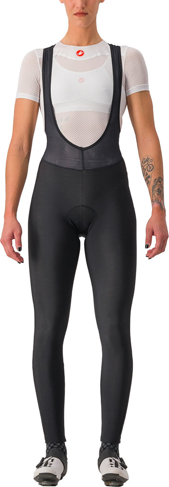 Castelli Entrata - Women's Bib Tights with Pad