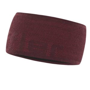 Loeffler Fita Cabeça Knitted Logo