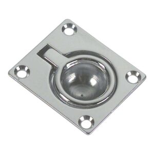 Foresti & suardi Alça De Anel De Latão Cromado