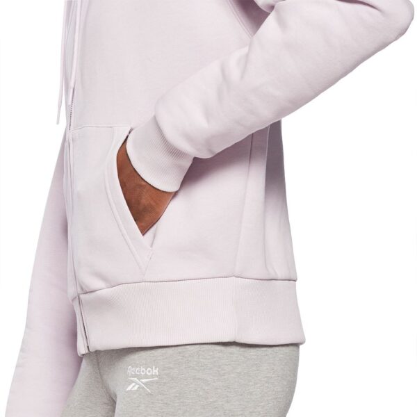 Reebok Moletom Zip Completo Ri French Terry - Imagem 6