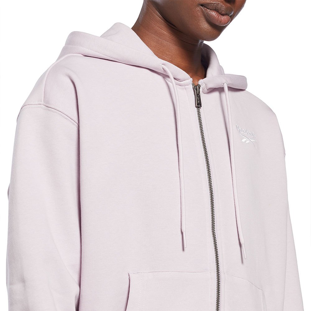 Reebok Moletom Zip Completo Ri French Terry - Imagem 5