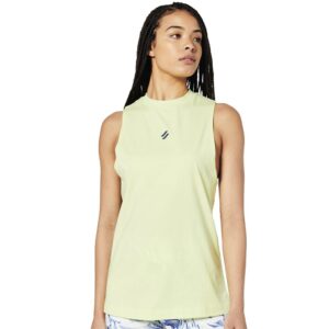 Superdry Train Longline Mock Neck Tank