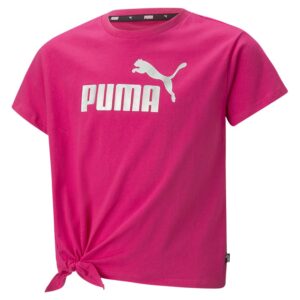 Puma Camiseta De Manga Curta Ess+ Logo Knotted Te