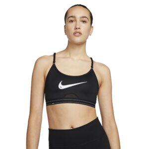 Nike Sutiã Esportivo Gráfico Acolchoado Com Suporte Leve Dri Fit Indy