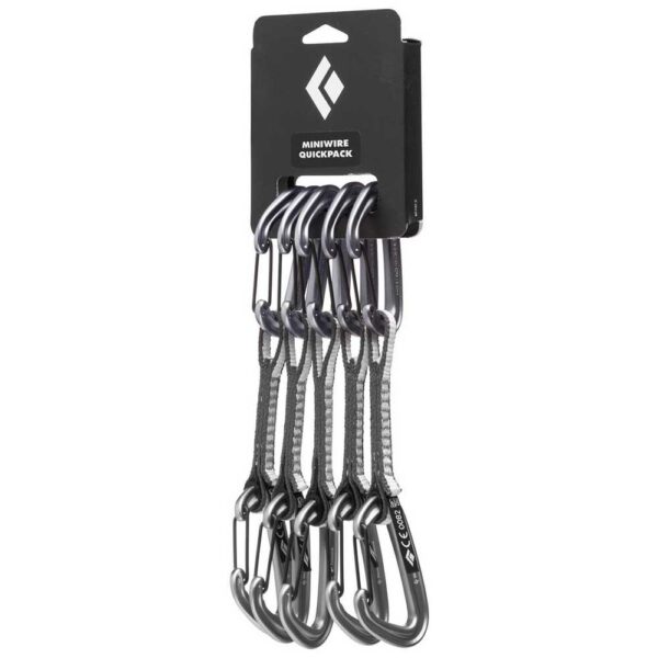 Black diamond Cinta Express Mini Wire 6 Pack 12 Cm