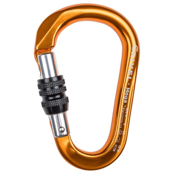 Grivel Mosquetão Mega K6N Screw Lock
