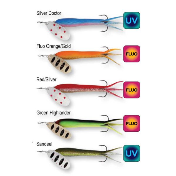 Savage gear Vinil Trolling Caviar 3 23g - Imagem 2