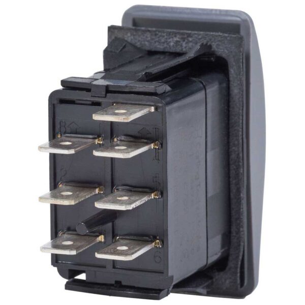 Blue sea systems Contura II Switch DPDT Mom On/Off/On - Imagem 2