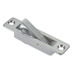 Foresti & suardi Bloqueio De Anel Giratório De Latão Cromado