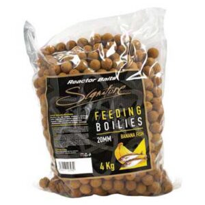 Reactor baits Banana Boilie Signature Feed 4kg