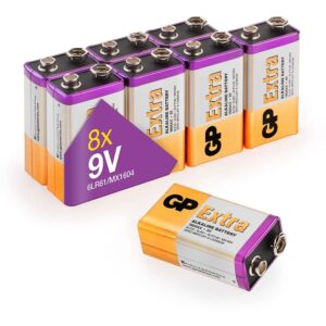 Gp batteries Bateria Alcalina 9V-6Lr61 4 Unidades
