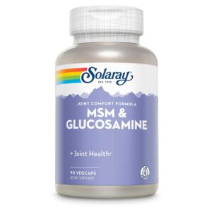 Solaray MSM+Glucosamina 90 Unidades