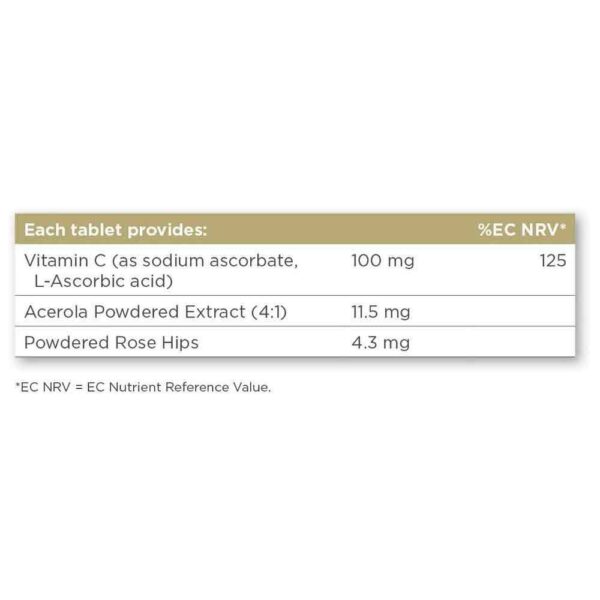 Solgar Kangavites Vitamin C 100mg 90 Unidades - Imagem 3