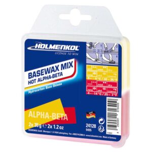 Holmenkol Cera Basewax Mix HOT Alpha-Beta 0°C/-14°C 2x35 gr