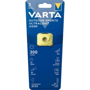 Varta Luz Frontal Outdoor Sports Ultralight H30R Recargable