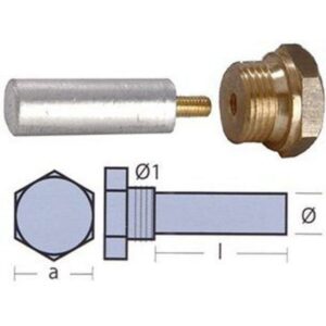 Tecnoseal Ânodo Do Plugue Bukh