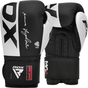 RDX Sports Luvas De Boxe De Couro Artificial REX F4