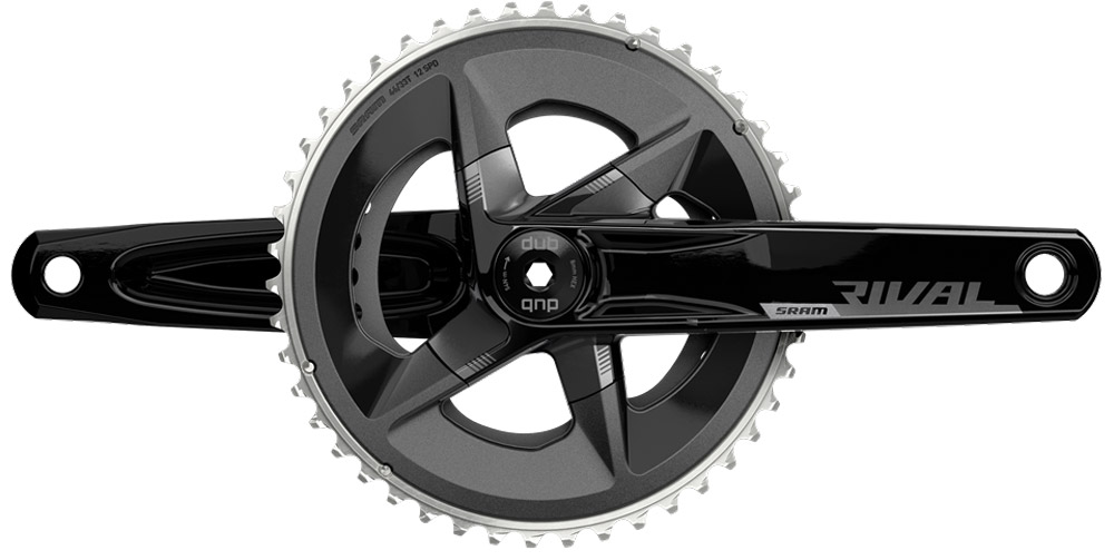 SRAM Rival DUB 2x12-velocidades 48/35 - Pedivela - Speed
