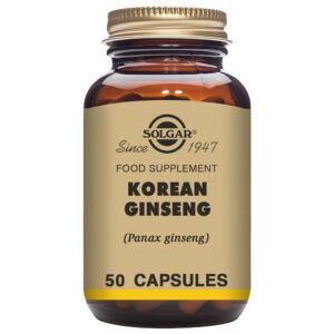 Solgar Ginseng Coreano 50 Unidades