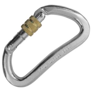Kong Rosqueado Polido Mosquetão De Aço Zinc
