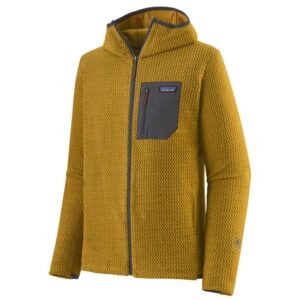Patagonia Moletom com capuz R1 Air com zíper completo