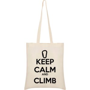 Kruskis Saco Tote Keep Calm And Climb