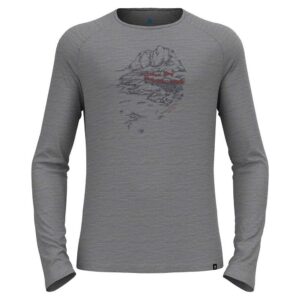 Odlo Camiseta De Manga Comprida Ascent Merino 200