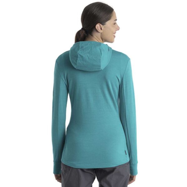Icebreaker Moletom Zip Completo Quantum III Merino - Imagem 2