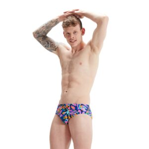 Speedo Slip De Banho Allover 8 cm