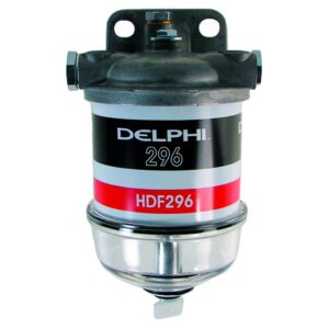 Oem marine Delfos F 14x1.5 mm 296 50 Lt/h Diesel/Gasolina Decantador Filtro Com Alumínio Tigela