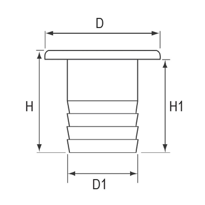 Nuova rade Fuel Deck Filler Reinforced PA - Imagem 3