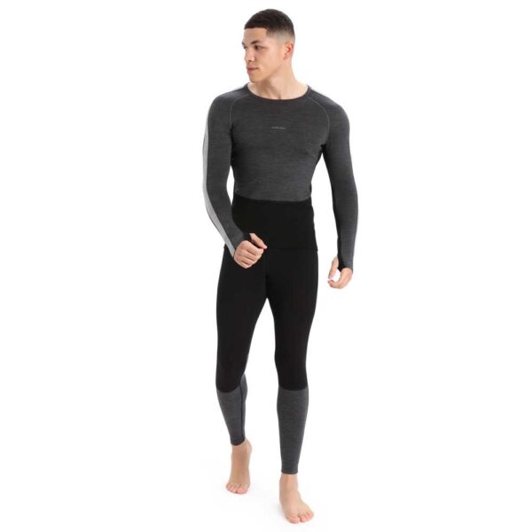 Icebreaker Camisola Interior Manga Comprida Zone Knit 200 Crewe - Imagem 7