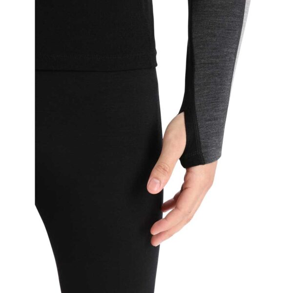 Icebreaker Camisola Interior Manga Comprida Zone Knit 200 Crewe - Imagem 6
