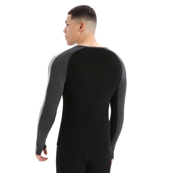 Icebreaker Camisola Interior Manga Comprida Zone Knit 200 Crewe - Imagem 2