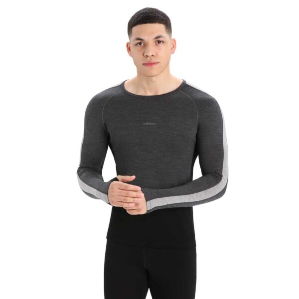 Icebreaker Camisola Interior Manga Comprida Zone Knit 200 Crewe