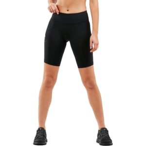 2XU Calças Curtas De Compressão Run Mid Rise Dash