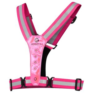 Rogelli Colete De Corrida Reflexivo Led Vest