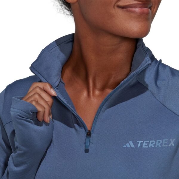 adidas Suéter Meio Zíper Multi Fleece - Imagem 5